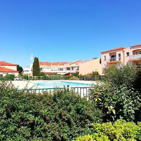 Appartement La Pinede - Tout Confort - Piscine De Saison - 2 Chambres - Proche Plage Et Commerces Le Barcares Exterior photo